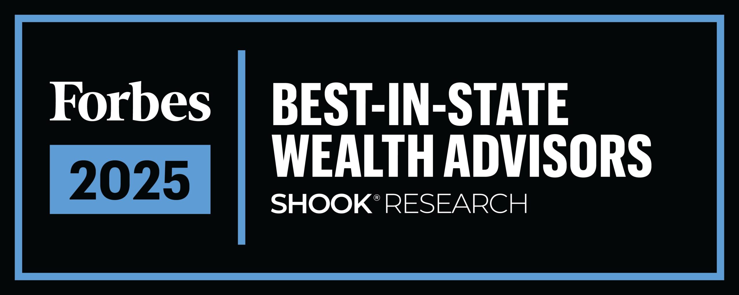 Forbes' Best-In-State Wealth Advisor Award 2025 - Bruce Hosler